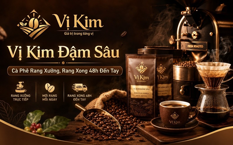 cà phê vị kim