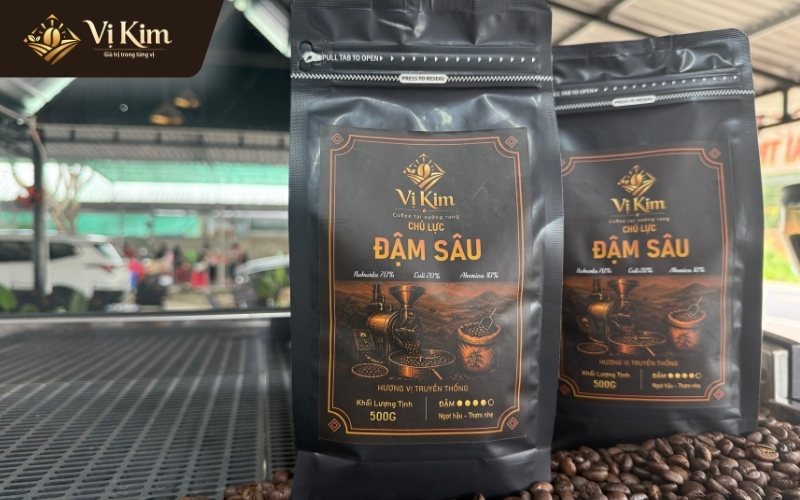 cà phê vị kim