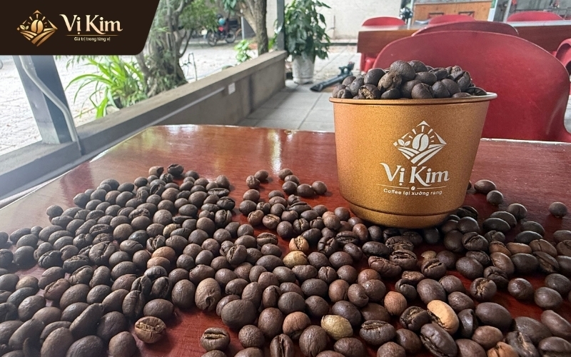 cà phê vị kim coffee đậm sâu